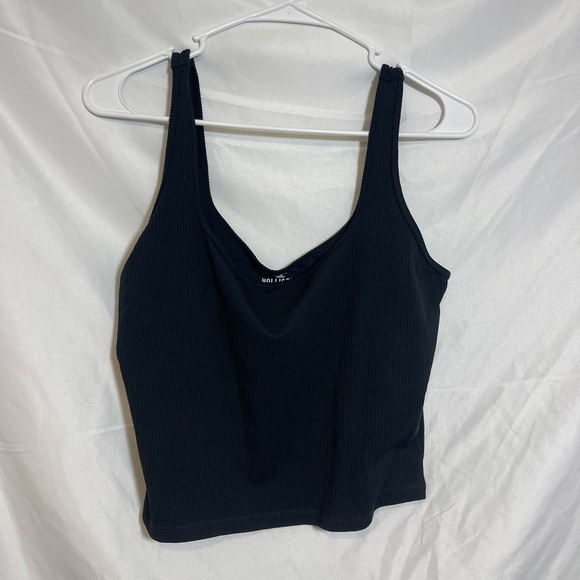 Hollister Black Ribbed Tank Top - Picture 4 of 6